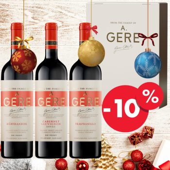 Gere Attila Prémium 3-as Borcsomag Díszdobozban
