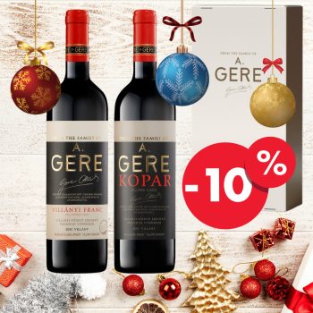 Gere Attila Prémium 2-es Borcsomag Díszdobozban