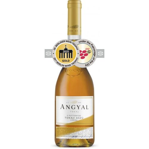 Angyal Csoda Tokaji Aszú 5 puttonyos 2021 (0,5l) díszcsomagos