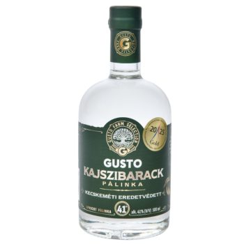 Gusto Kecskeméti Barack Pálinka 41% 0,5l DRS