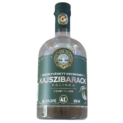 Gusto Kecskeméti Barack Pálinka 41% 0,5l DRS