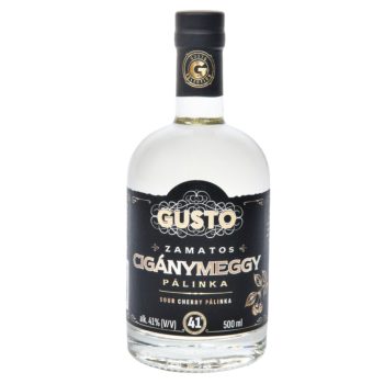 Gusto Cigánymeggy Pálinka 41% 0,5l