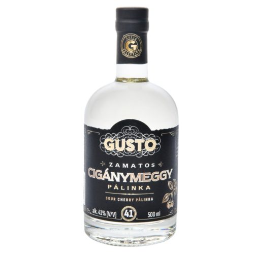 Gusto Cigánymeggy Pálinka 41% 0,5l