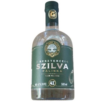 Gusto Besztercei Szilva Pálinka 41% 0,5l DRS
