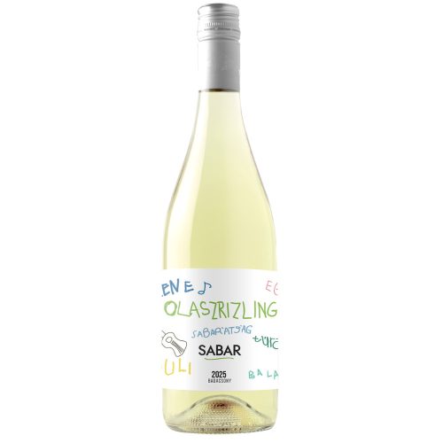 Sabar Olaszrizling 2025 (0,75l)