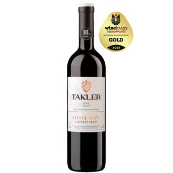 Takler Szenta-hegyi Cabernet Franc 2020 (0,75l)